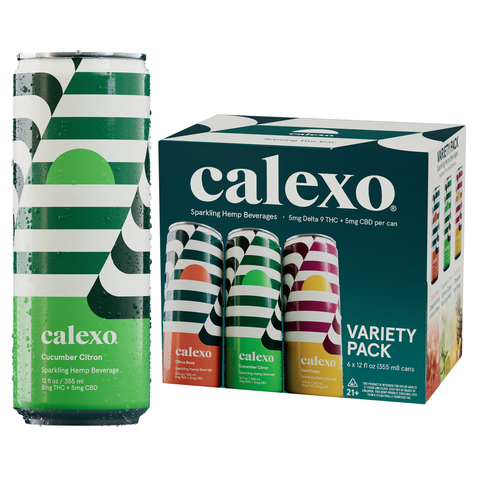 Case - 4x  Variety Pack Box - 6pk infused 3 flavors