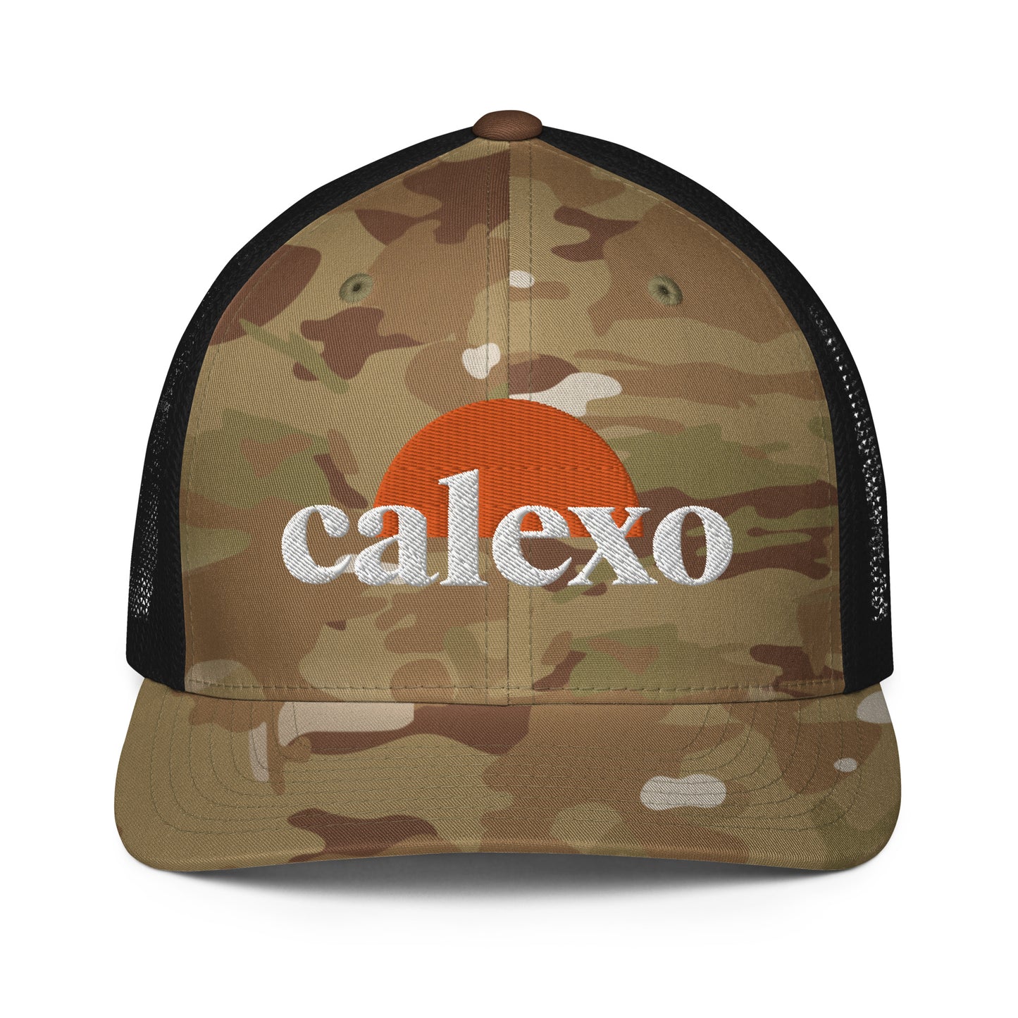 Closed-back trucker cap