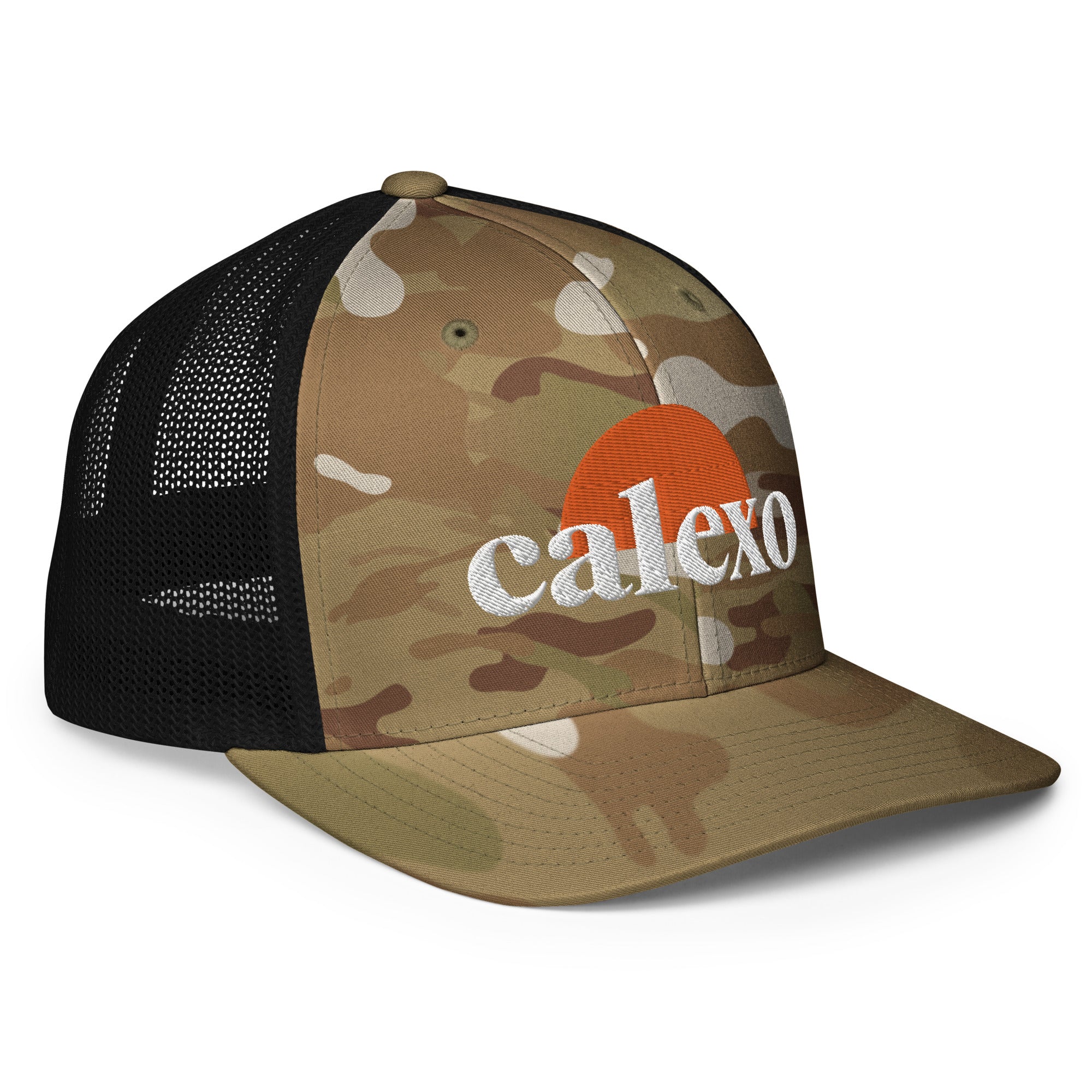 Closed-back trucker cap