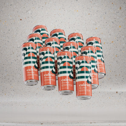 Citrus Rose 12oz. Sparkling Hemp Beverage (Infused 5mg THC + 5mg CBD)