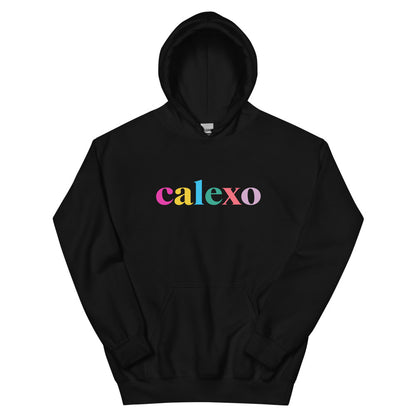 Multicolor Calexo Black Hoodie