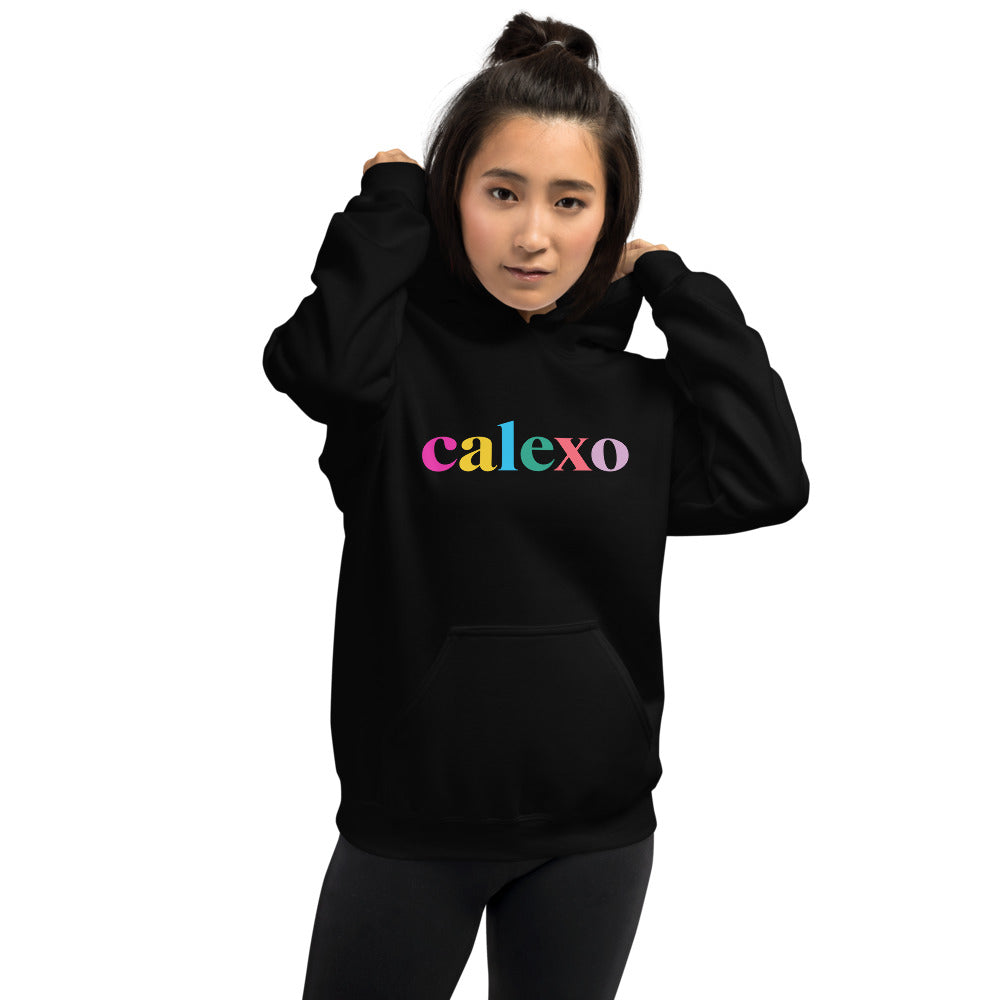 Multicolor Calexo Black Hoodie